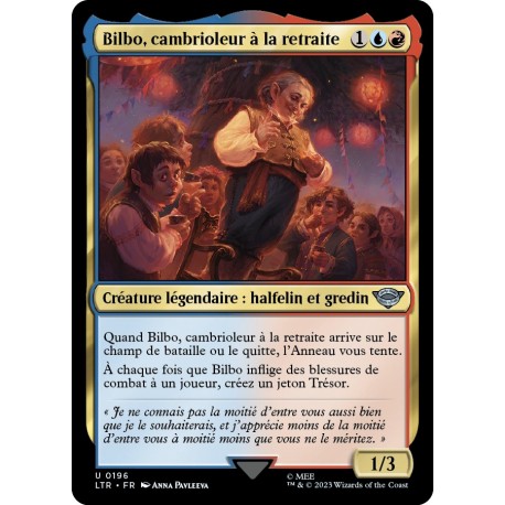 (Foil) Multicolore - Bilbo, cambrioleur à la retraite (U) [LTR]