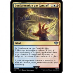 (Foil) Multicolore - Condamnation par Gandalf (U) [LTR]