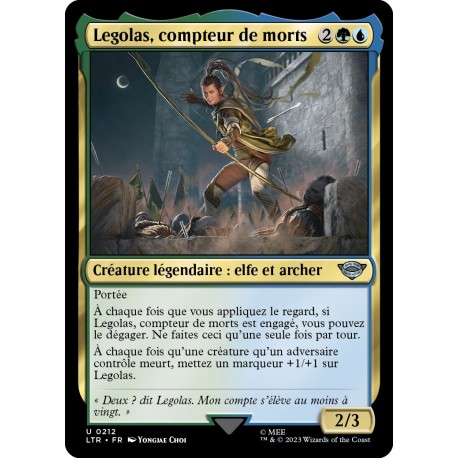 (Foil) Multicolore - Legolas, compteur de morts (U) [LTR]