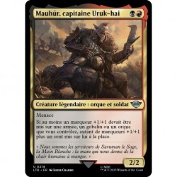 (Foil) Multicolore - Mauhúr, capitaine Uruk-hai (U) [LTR]
