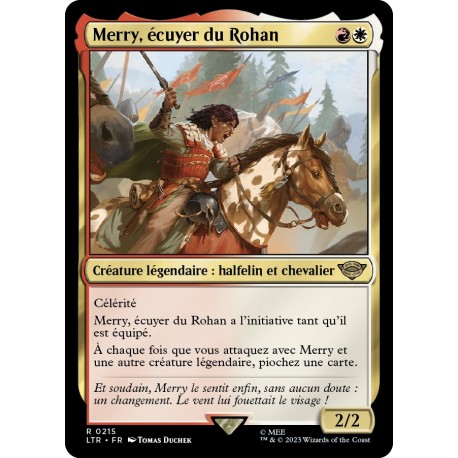 (Foil) Multicolore - Merry, écuyer du Rohan (R) [LTR]