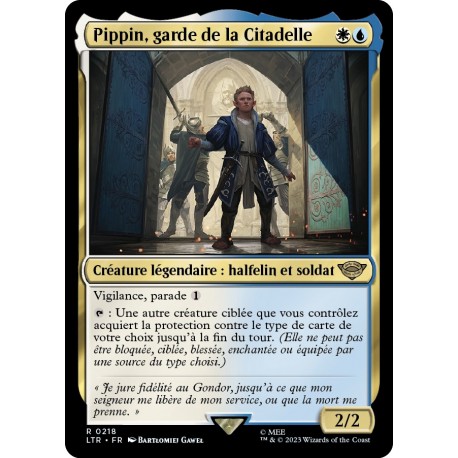 (Foil) Multicolore - Pippin, garde de la Citadelle (R) [LTR]