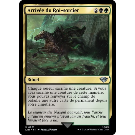 (Foil) Multicolore - Arrivée du Roi-sorcier (U) [LTR]
