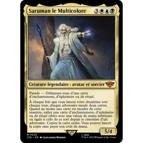 (Foil) Multicolore - Saruman le Multicolore (M) [LTR]