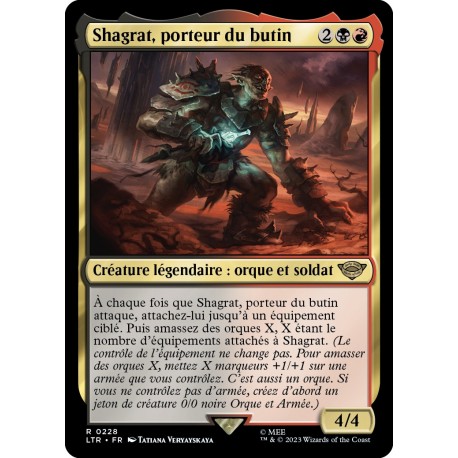 (Foil) Multicolore - Shagrat, porteur du butin (R) [LTR]