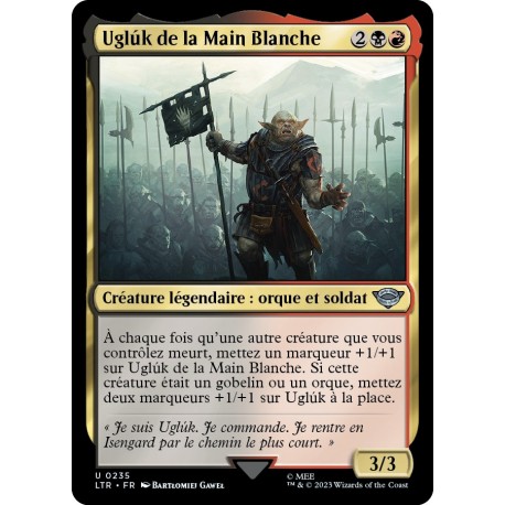 (Foil) Multicolore - Uglúk de la Main Blanche (U) [LTR]