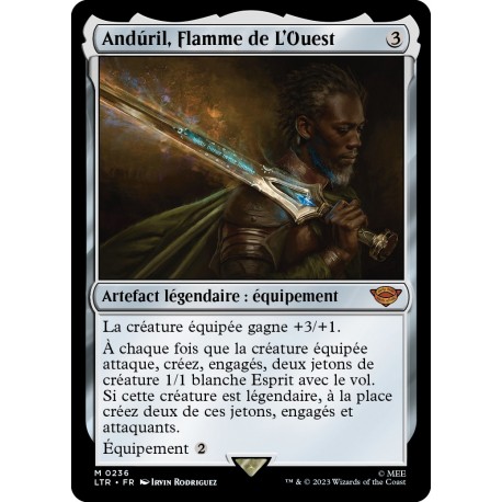 (Foil) Artefact - Andúril, Flamme de L'Ouest (M) [LTR]