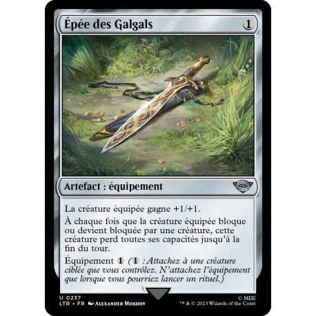 (Foil) Artefact - Épée des Galgals (U) [LTR]