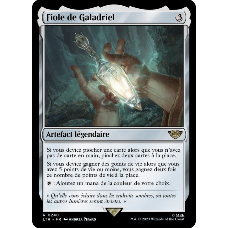 (Foil) Artefact - Fiole de Galadriel (R) [LTR]