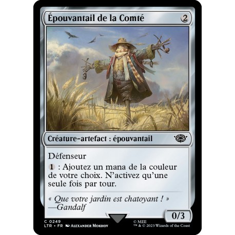 (Foil) Artefact - Épouvantail de la Comté (C) [LTR]