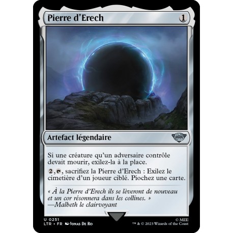 (Foil) Artefact - Pierre d'Erech (U) [LTR]
