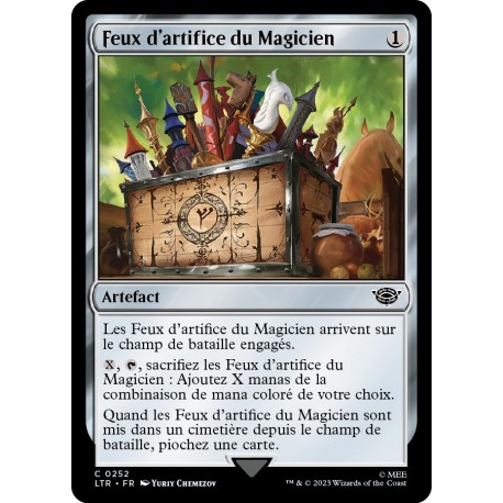 (Foil) Artefact - Feux d'artifice du Magicien (C) [LTR]