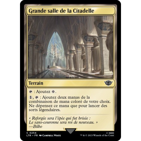 (Foil) Terrain - Grande salle de la Citadelle (C) [LTR]