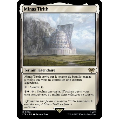 (Foil) Terrain - Minas Tirith (R) [LTR]
