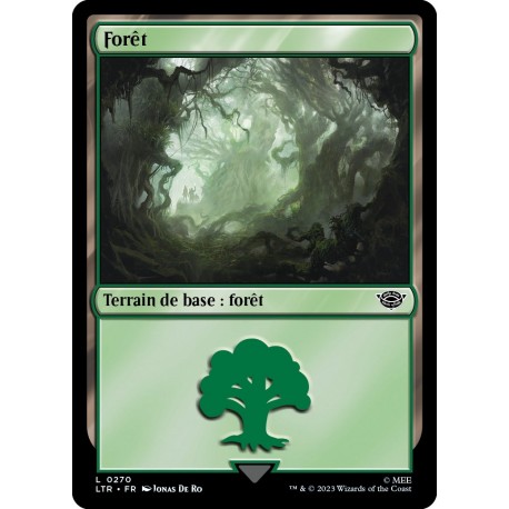 (Foil) Terrain - Forêt (V1) (L) [LTR]