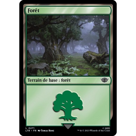 (Foil) Terrain - Forêt (V2) (L) [LTR]