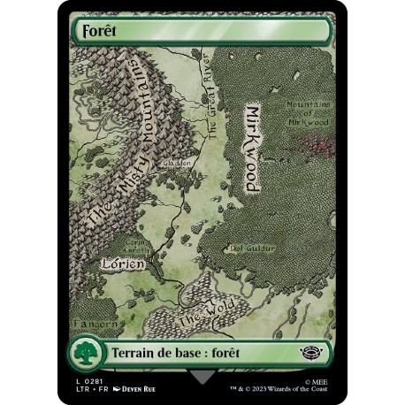 (Foil) Terrain - Forêt (V4) (L) [LTR]