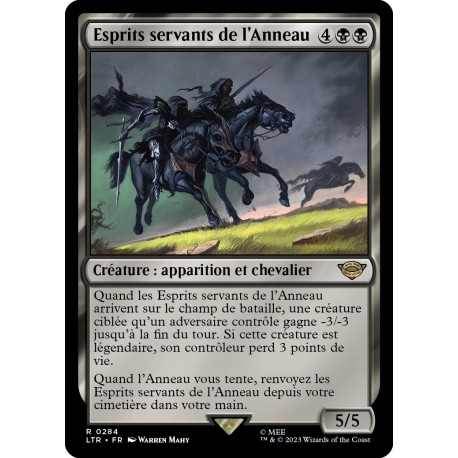 (Foil) Noire - Esprits servants de l'Anneau (R) [LTR]