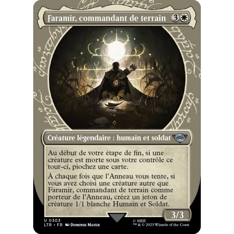 (Foil) Blanche - (SC) Faramir, commandant de terrain (U) [LTR]