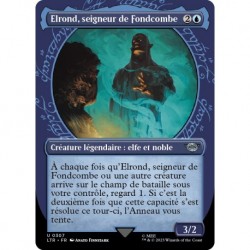 (Foil) Bleue - (SC) Elrond, seigneur de Fondcombe (U) [LTR]