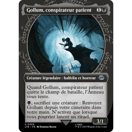 (Foil) Noire - (SC) Gollum, conspirateur patient (U) [LTR]