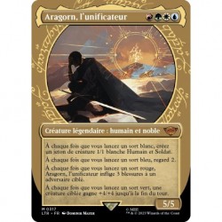 (Foil) Multicolore - (SC) Aragorn, l'unificateur (M) [LTR]