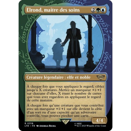 (Foil) Multicolore - (SC) Elrond, maître des soins (R) [LTR]