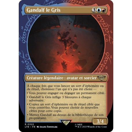 (Foil) Multicolore - (SC) Gandalf le Gris (R) [LTR]