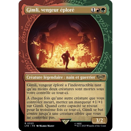 (Foil) Multicolore - (SC) Gimli, vengeur éploré (R) [LTR]