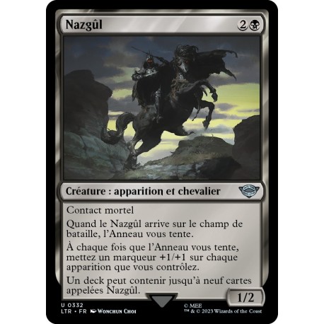 (Foil) Noire - Nazgûl (V2) (U) [LTR]