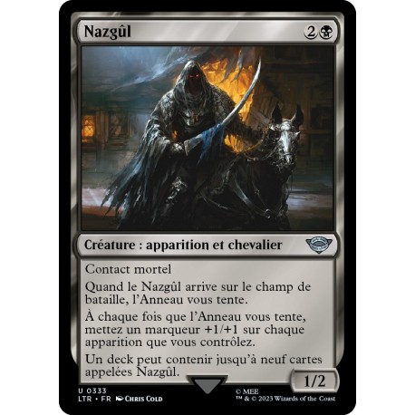 (Foil) Noire - Nazgûl (V3) (U) [LTR]