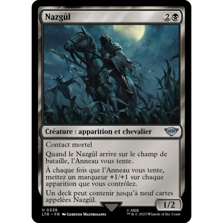 (Foil) Noire - Nazgûl (V9) (U) [LTR]
