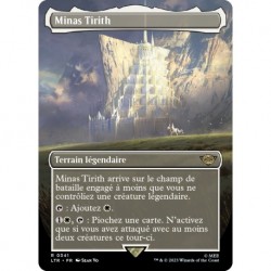 (Foil) Terrain - (BL) Minas Tirith (V1) (R) [LTR]