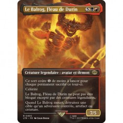 (Foil) Multicolore - (BL) Le Balrog, Fléau de Durin (R) [LTR]