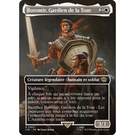 (Foil) Blanche - (BL) Boromir, Gardien de la Tour (R) [LTR]