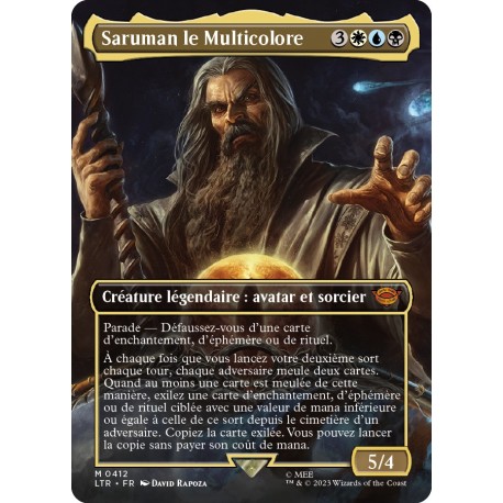 (Foil) Multicolore - (BL) Saruman le Multicolore (M) [LTR]