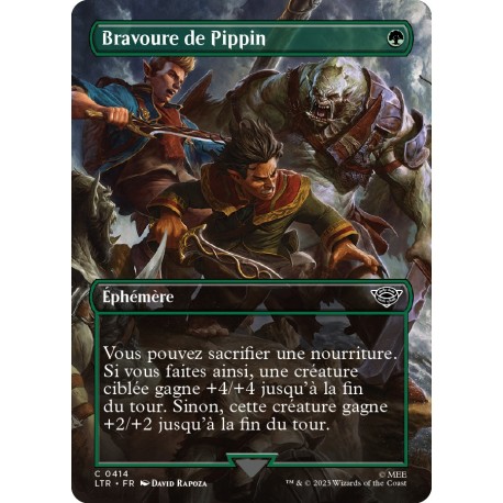 (Foil) Verte - (BL) Bravoure de Pippin (C) [LTR]
