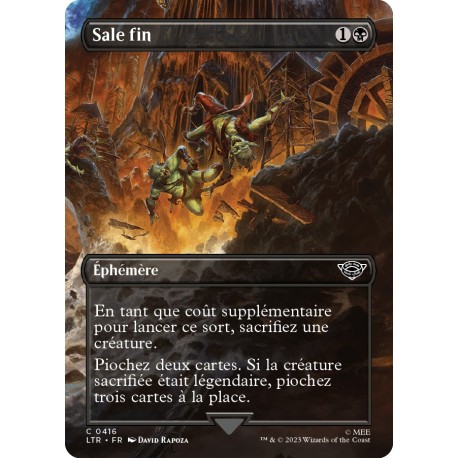 (Foil) Noire - (BL) Sale fin (C) [LTR]