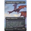 (Foil) Noire - (BL) Abominable bête vorace (U) [LTR]