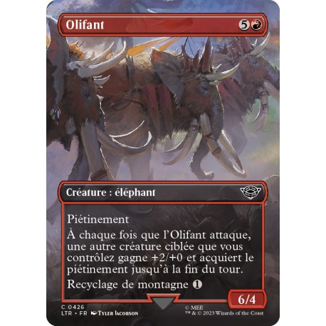 (Foil) Rouge - (BL) Olifant (C) [LTR]