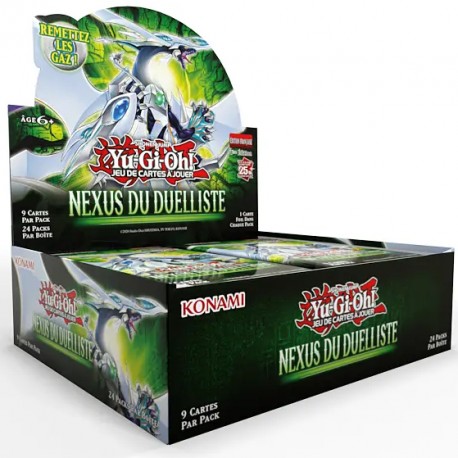 Display Nexus du Duelliste de 24 boosters (Duelist Nexus en français) - Yu-Gi-Oh!