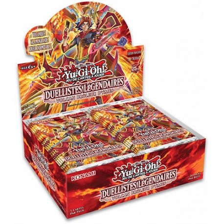 Display Duellistes Légendaires : Soulburning Volcano de 36 boosters (en français) - Yu-Gi-Oh! (DISPONIBLE le 10 AOÛT 2023)