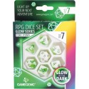 Set de dés jeu rôle Fluorescent - Couleur : Toxic Stones - GameGenic