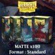 100 Sleeves MATTE - Format Standard - Dragon Shield protèges-cartes