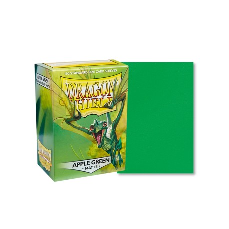 100 Sleeves MATTE - Format Standard - Dragon Shield protèges-cartes