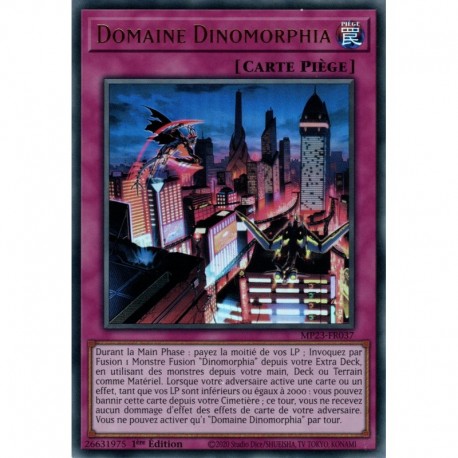 Domaine Dinomorphia (UR) [MP23]