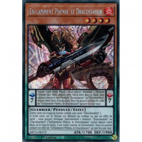Enflamment Phénix, le Dracossassin (PSE) [MP23]