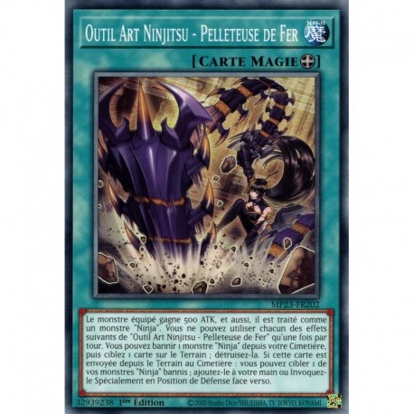 Outil Art Ninjitsu - Pelleteuse de Fer (C) [MP23]