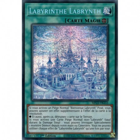 Labyrinthe Labrynth (PSE) [MP23]