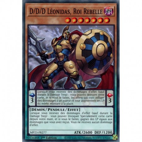 D/D/D Léonidas, Roi Rebelle (C) [MP23]